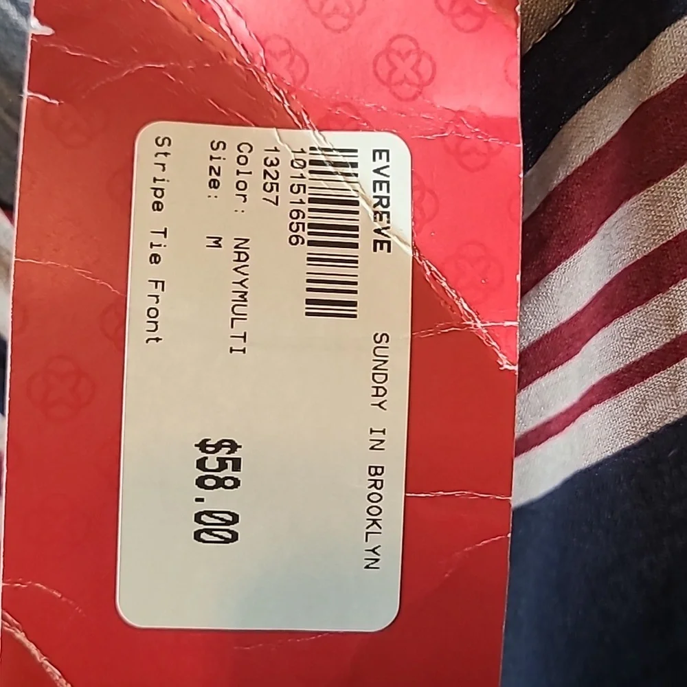 Anthropologie Sunday in Brooklyn Sleeveless Top Size Med.  New - Picture 2 of 5